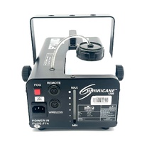 Chauvet DJ Hurricane 1200 1180W Portable Fog Machine with Remote and Power Cable