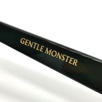Gentle Monster By Row Ladies Sunglasses Black Grey Square Frame UV