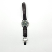 Seiko Prospex Alpinist SPB121J1 Automatic Green Dial Mens Watch Leather Strap