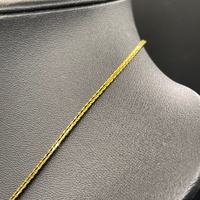 Unisex 21ct Yellow Gold Fancy Link Necklace
