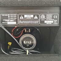 RMS RMSG12 6.5 Inch Speaker 12 Watt Practice Guitar Amplifier Black