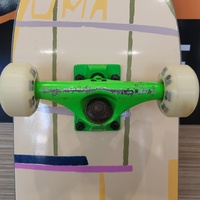 UMA 31" Skateboard Complete with Industrial Trucks – Street & Park Deck