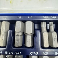 Kincrome 23pc Hex Spline 1/2 Inch Drive Bit Set Socket Tool Kit