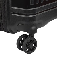 Delsey Lutece SE 00380280100 55cm Lightweight Expandable Carry On Suitcase Black