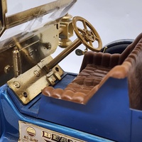 Jim Beam 1909 Blue Thomas Flyer Vintage 1976 Car Decanter