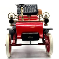 Jim Beam 1903 Red Ford Model A Vintage 1970s Car Whiskey Decanter