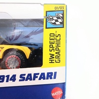 Hot Wheels Pull-Back Speeders Porsche 914 Safari HW Speed Graphics Car