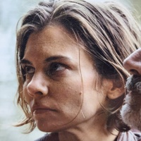 Jeffrey Dean Morgan Lauren Cohan Signed Walking Dead Frame COA 11052