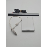 Nintendo Wii Console Modified 154 Games HDD with 2 Controllers Wheels