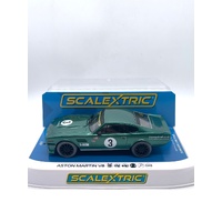 Scalextric C4256 Aston Martin V8 Chris Scragg Racing Slot Car 1:32