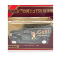 Matchbox Models of Yesteryear Y12 1937 G.M.C. Van Goblin Electric Cleaners