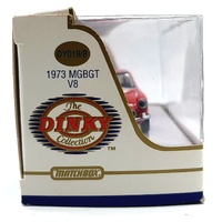 Matchbox Dinky DY019/B 1973 MGB GT V8 1:43 Diecast Dark Red Model Car