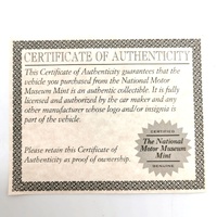 1956 Ford Pickup Red Diecast 1:24 Scale National Motor Museum Mint