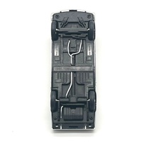 1965 Ford Mustang Convertible 1:32 Diecast Raven Black Red Interior