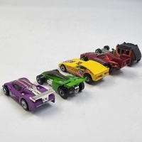 Assorted Vintage 1970s and 1980s Hot Wheels Cars with Matchbox Case
