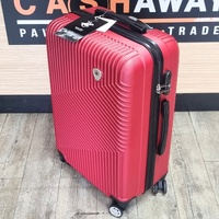 Beverly Hills Polo Club Red Suitcase Combination Lock Spinner