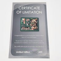 Conor McGregor UFC Framed Memorabilia Limited Edition 378/499 COA 16x20