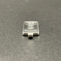 Unisex 925 Sterling Silver Capricorn Bar Pendant