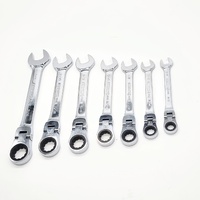 Kincrome Flex Head Gear Spanner Set 7 Pieces Imperial K3702