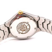 Longines Conquest L3.112.3 Ladies Two Tone Swiss Quartz Watch Gold Dial