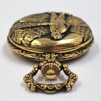 Le Cheminant 1822 Swiss 17J Incabloc Manual Wind Fisherman Pocket Watch