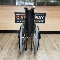 Care Quip NC0290 Triton 120kg Self Propelled Foldable Legrest Wheelchair