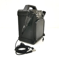 XCD Bluetooth Karaoke Party Machine RGB Lights 2 Mics XCDKARPTYBK
