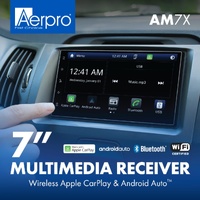 Aerpro AM7X 7 Inch Double Din CarPlay Android Auto Wireless Bluetooth Headunit