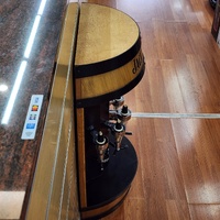 Jack Daniels Vintage 5 Bottle Barrel Liquor Dispenser Optic Wall Mount