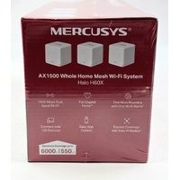 Mercusys Halo H60X(3-pack) AX1500 Whole Home Mesh WiFi 6 System