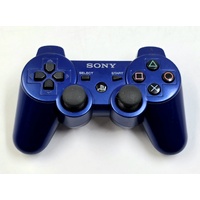 Sony PlayStation 3 160GB Slim Console CECH-2502A Black with Blue Controller