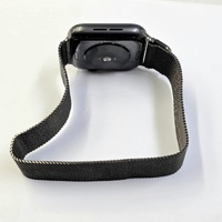 Apple Watch SE 44mm GPS + Cellular Midnight Aluminum Case Milanese Loop Band