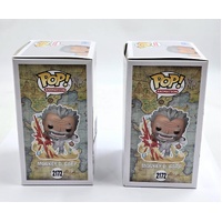 Funko Pop! Animation One Piece Monkey D. Garp Vinyl Limited Edition Chase Bundle