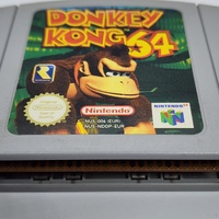 Nintendo 64 Donkey Kong 64 N64 Game Cartridge PAL Version Classic