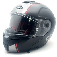 Bell SRT Modular Helmet Hartluck Jamo Black Red Flip Up Size M