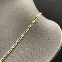 Unisex 9ct Yellow Gold Anchor Link Necklace