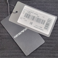 Emporio Armani Men's Black Ribbed Knit Crewneck Sweater Size S Authenticated CLG