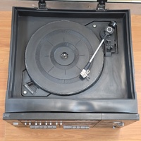 PYE Audio EAK1005A Vintage Stereo System with Turntable Dual Cassette and Radio