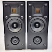 Martin Logan Motion 4i Bookshelf Speakers (Pair) - High-Performance Compact Hi-Fi Audio - Gloss Black