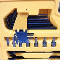 DeWalt DWMT45184-1 184pc Black Chrome Socket Set 1/4 3/8 1/2 Drive Metric SAE