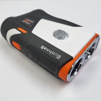 Bushnell Golf Tour V6 Shift Laser Rangefinder - PinSeeker with Visual JOLT, BITE Magnetic Mount & Slope Switch - White/Black/Orange