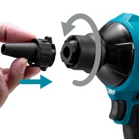 Makita 18V Brushless Dust Blower DAS180Z Cordless Air Duster Skin Only