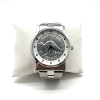 Mens Coinwatch Australia 1961 Kangaroo Penny Quartz Stainless Steel Watch