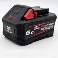 Milwaukee M18 REDLITHIUM FORGE 6.0Ah Battery M18 FB6 High Output Lithium‑Ion