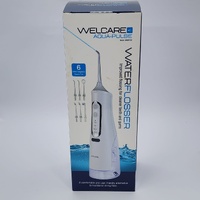 Welcare Aqua-Pulse Water Flosser with 6 Interchangeable Nozzle Tips