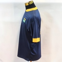 Salada De Cores Brasil Football Shirt #10 Jersey Blue Yellow Large