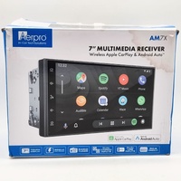 Aerpro AM7X 7 Inch Double Din CarPlay Android Auto Wireless Bluetooth Head Unit