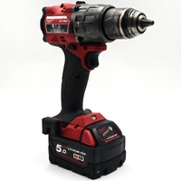 Milwaukee Cordless Impact Drill Driver Kit 5.0Ah Battery High Torque Power Tool