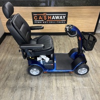 Pride Pathrider 10 Deluxe Mobility Scooter Blue with 2x Keys and Charger