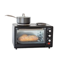 Healthy Choice 34L Portable Oven with Rotisserie EO425R Black
